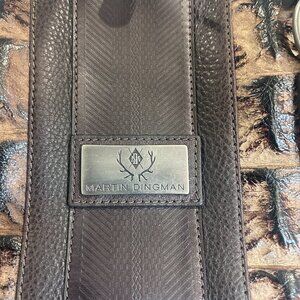 Martin Dingman Crocodile Grain Leather Duffel